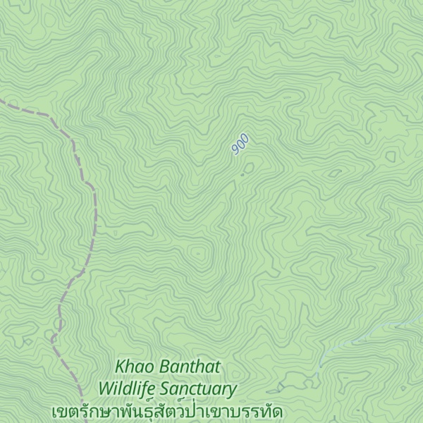 Map of Khao Thiu Banthat