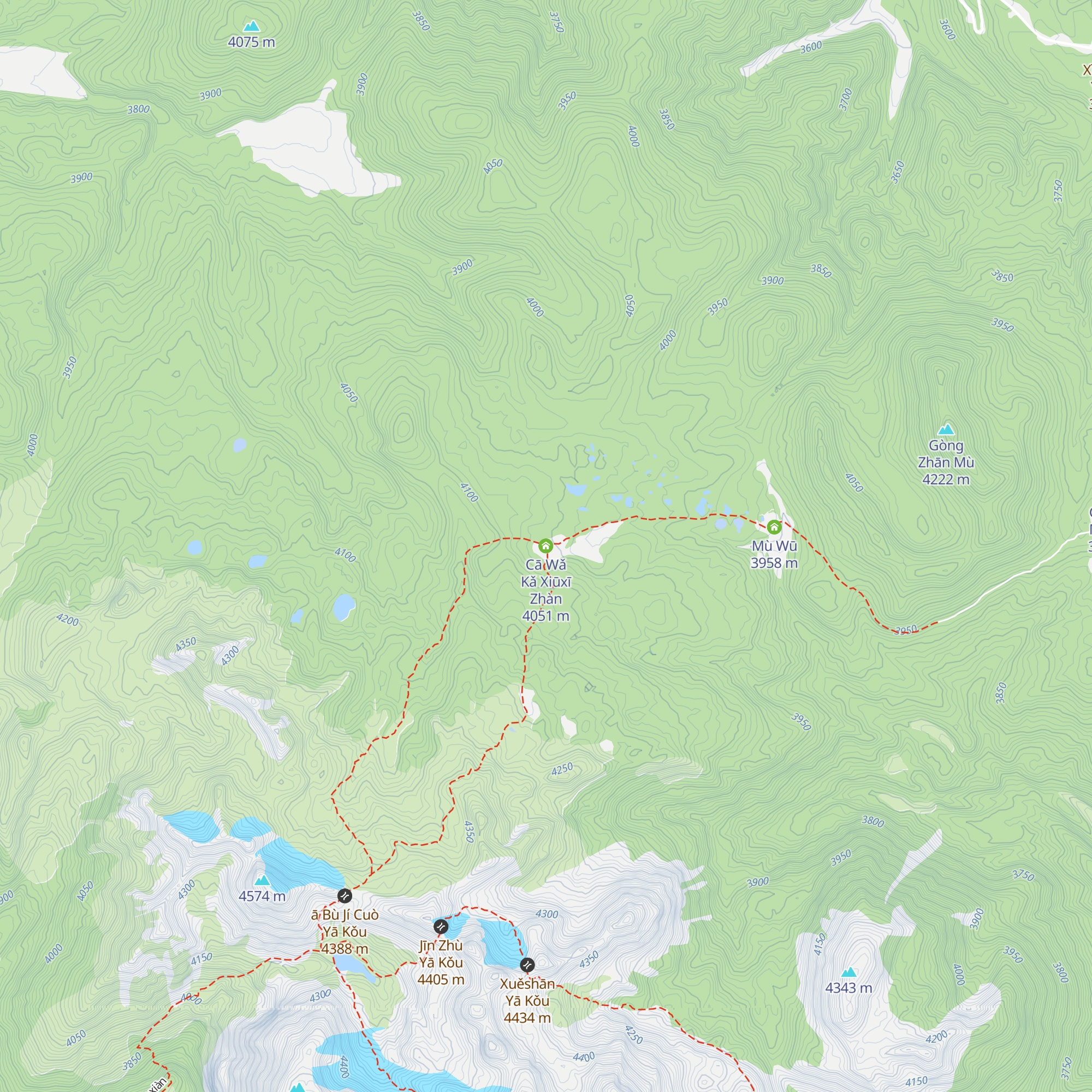 Cā Wǎ Kǎ Xiūxī Zhàn map