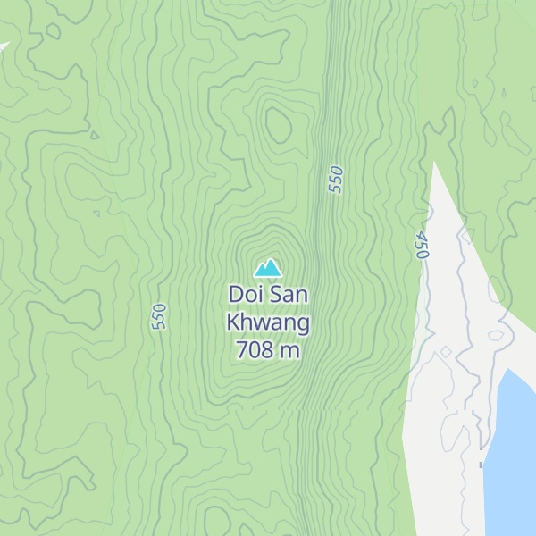 Map of Doi San Khwang