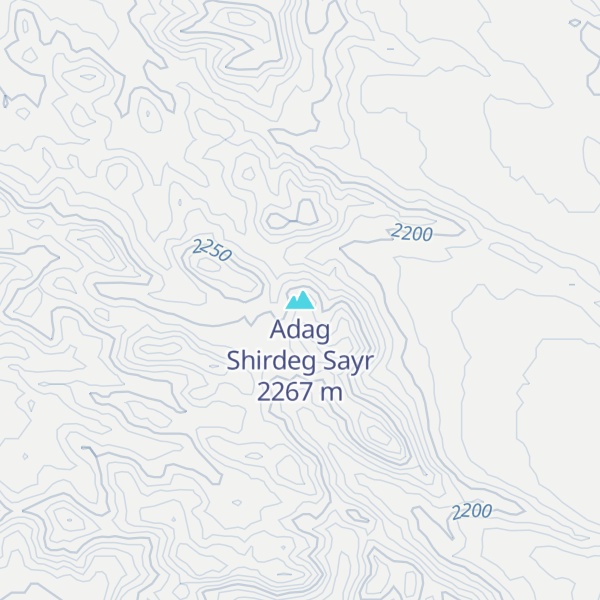 Map of Adag Shirdeg Sayr