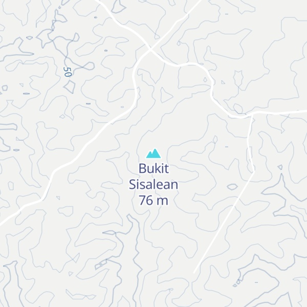Map of Bukit Sisalean