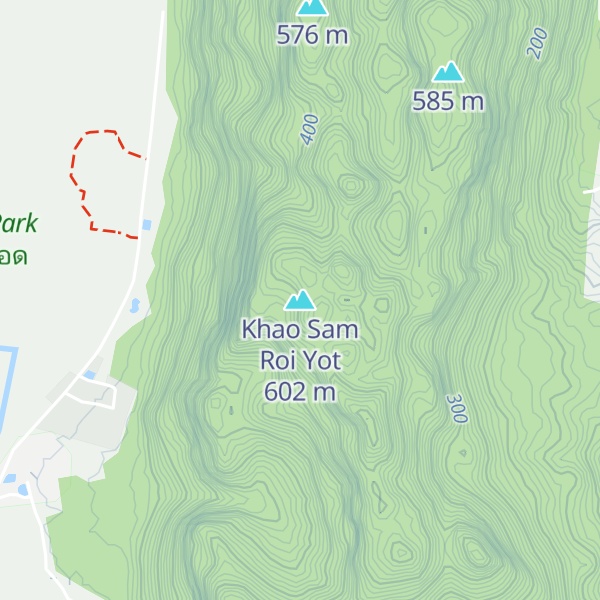Map of Khao Sam Roi Yot