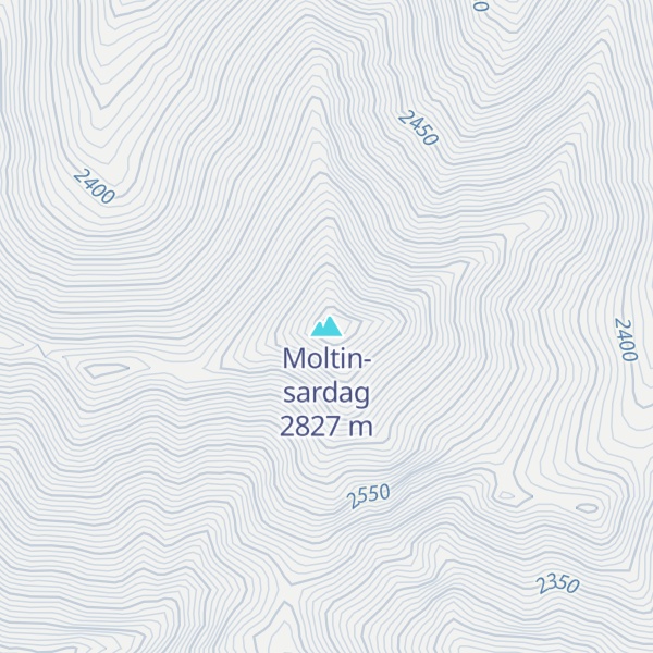 Map of Moltin-sardag