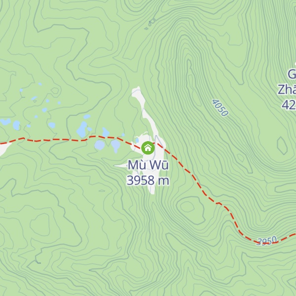 Map of Mù Wū
