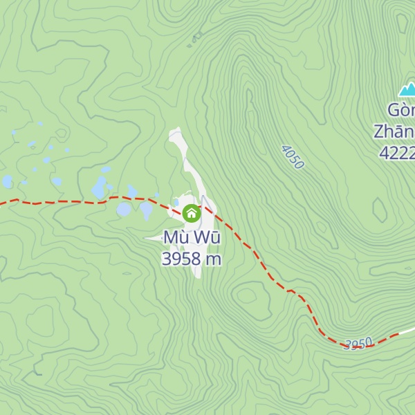 Map of Mù Wū