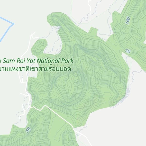 Map of Khao Hua Thom