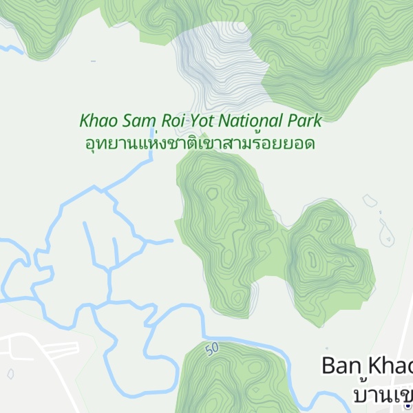Map of Khao Thaen