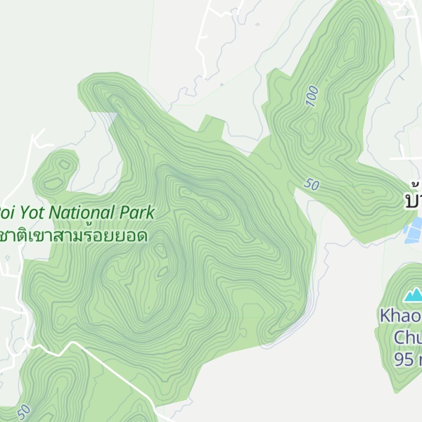 Map of Khao Lan Chong Hua Kruat