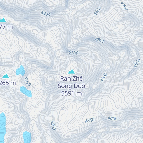 Map of Rán Zhě Sōng Duō