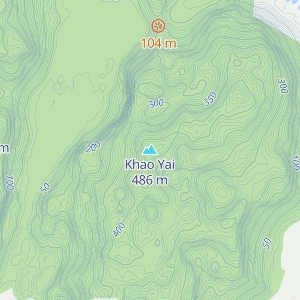 Map of Khao Yai