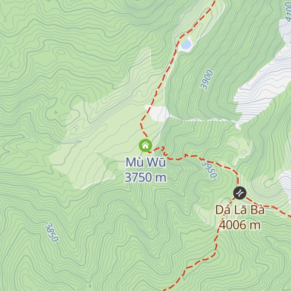 Map of Mù Wū