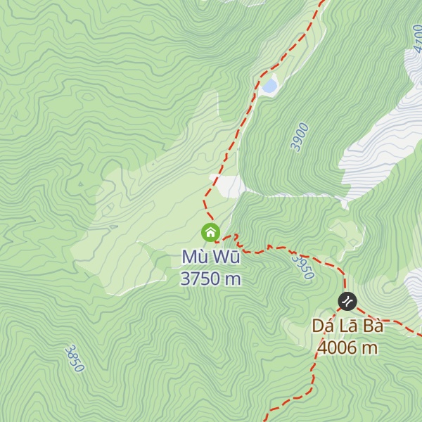 Map of Mù Wū