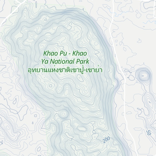 Map of Khao Tham