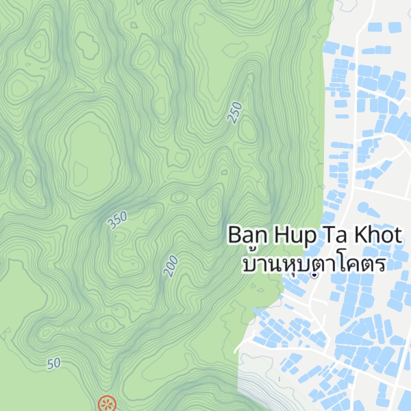 Map of Khao Tham Prathun