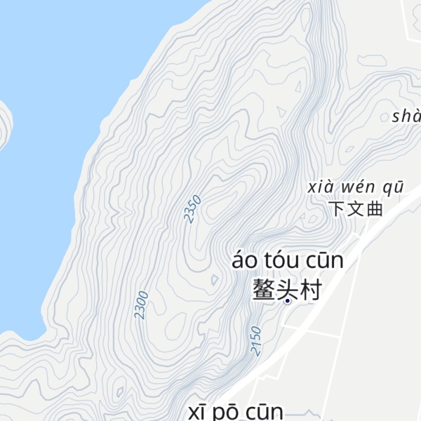 Map of Wén Qū Xīshān