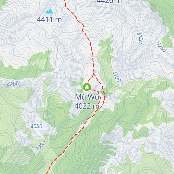 Map of Mù Wū