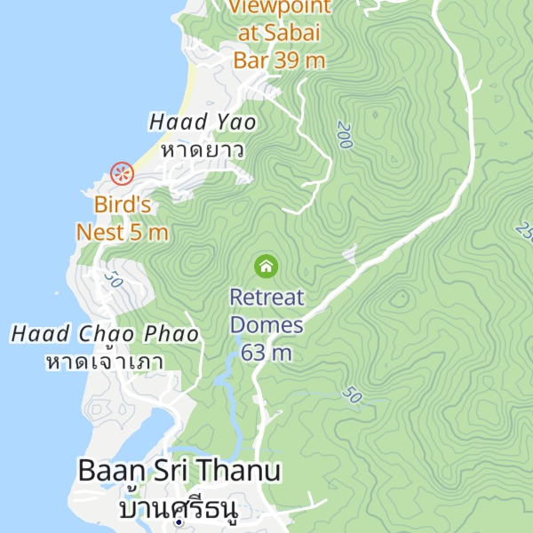 Map of Retreat Domes