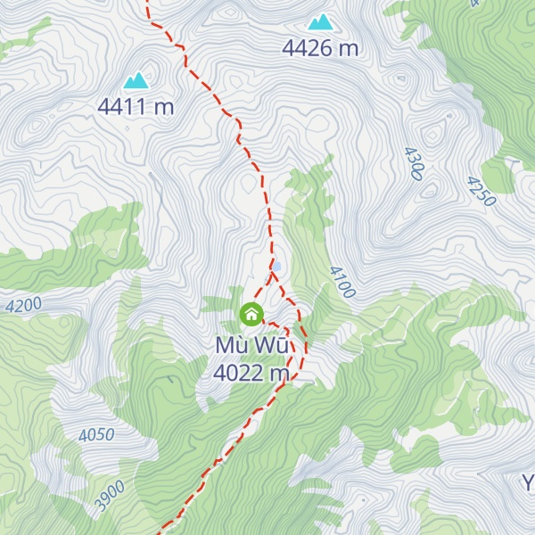 Map of Mù Wū