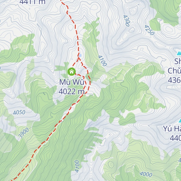 Map of Mù Wū