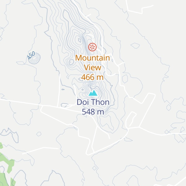 Map of Doi Thon