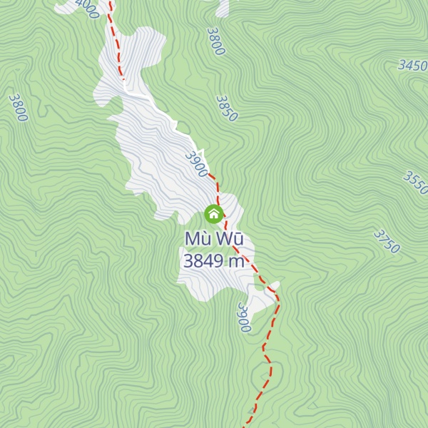 Map of Mù Wū