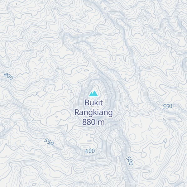 Map of Bukit Rangkiang