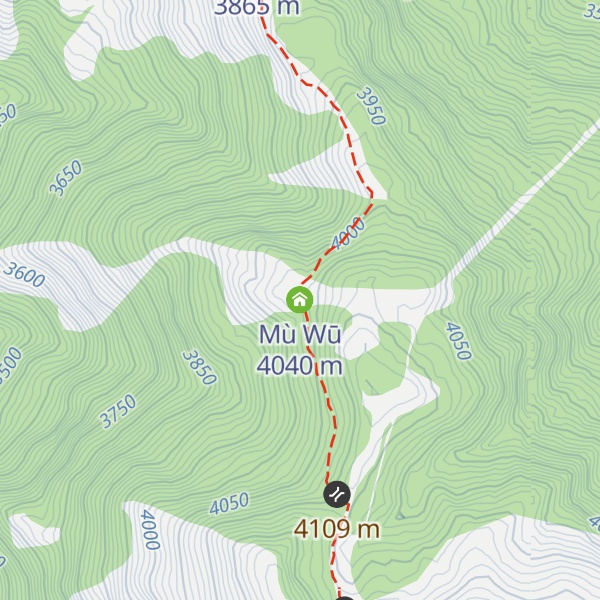 Map of Mù Wū