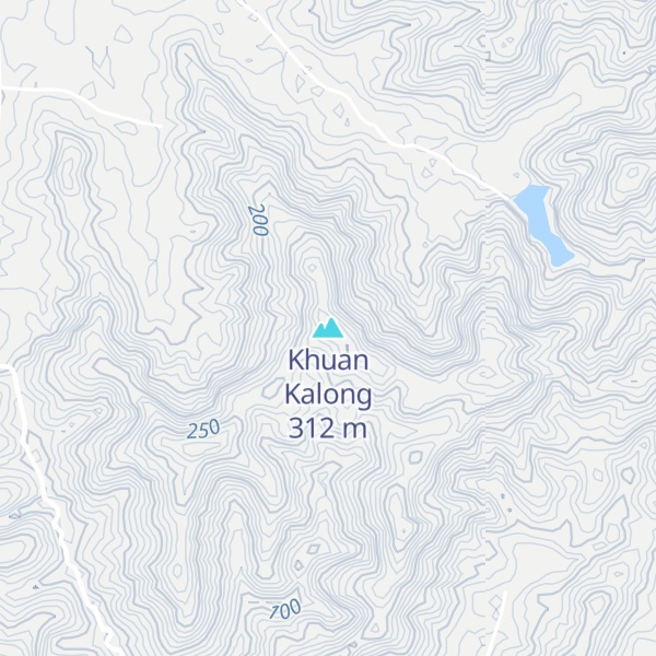 Map of Khuan Kalong
