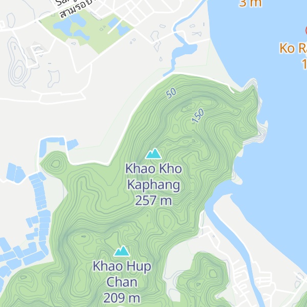 Map of Khao Kho Kaphang